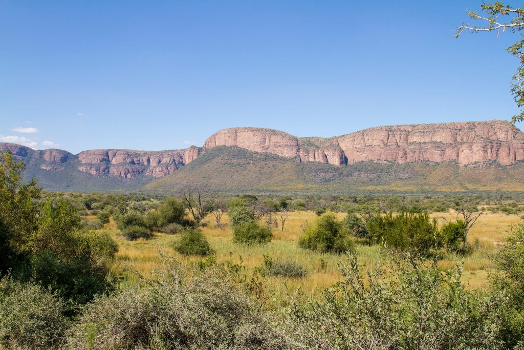 Waterberg landscape in Welgevonden Game Reserve
